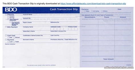 bdo payslip